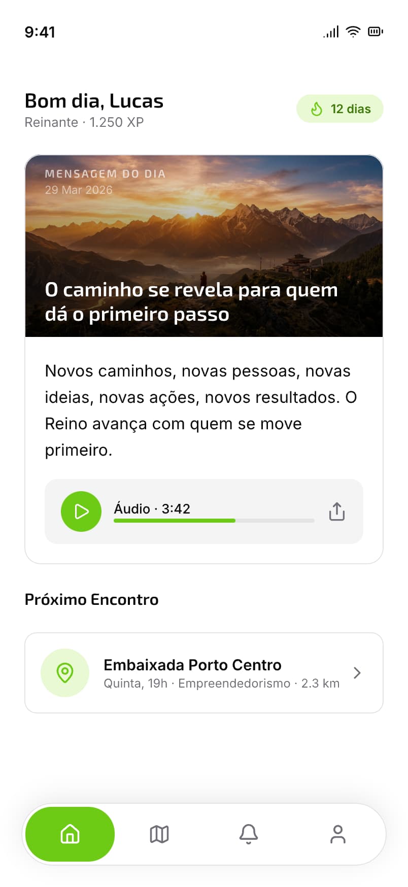QGR App — Missão do Dia